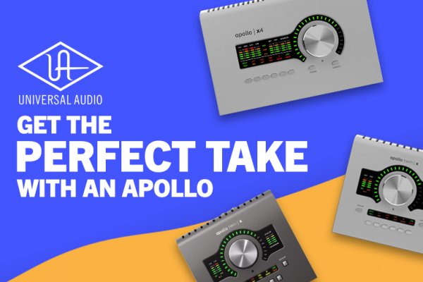 Universal Audio Apollo Perfect Take Promo